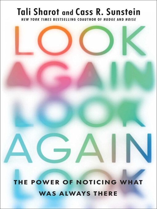 Title details for Look Again by Tali Sharot - Wait list